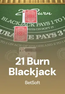 21 Burn Blackjack game tile