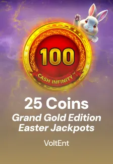 25 Coins Grand Gold Edition Easter Jackpots